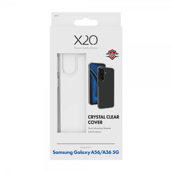 X2O Samsung Galaxy A36/A56 Cover Krystalklar Transparent