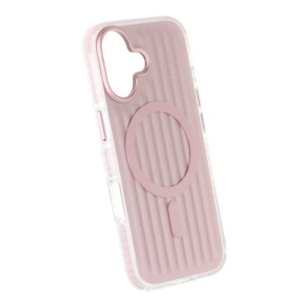 iPhone 17 Cover Riflet MagSafe Lyserød