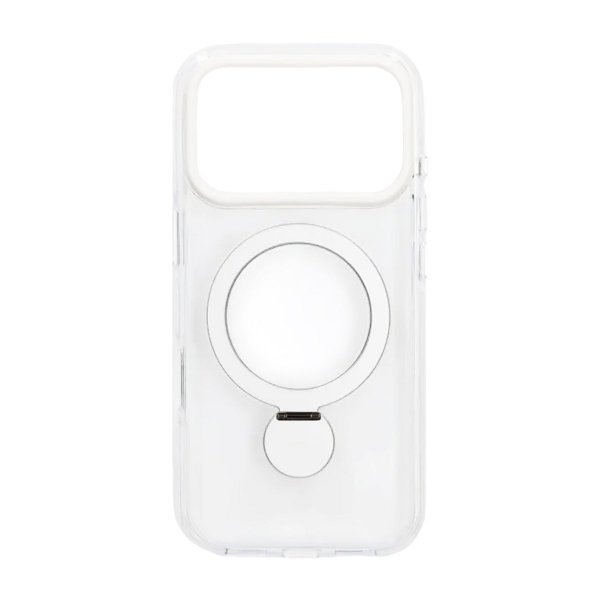 iPhone 17 Pro Max Cover Ringholder MagSafe Gennemsigtig