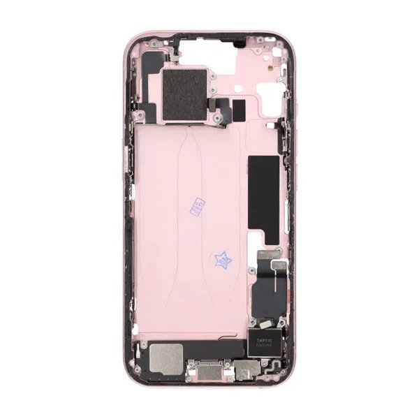Midterramme med smådele til iPhone 15 - Pink OEM