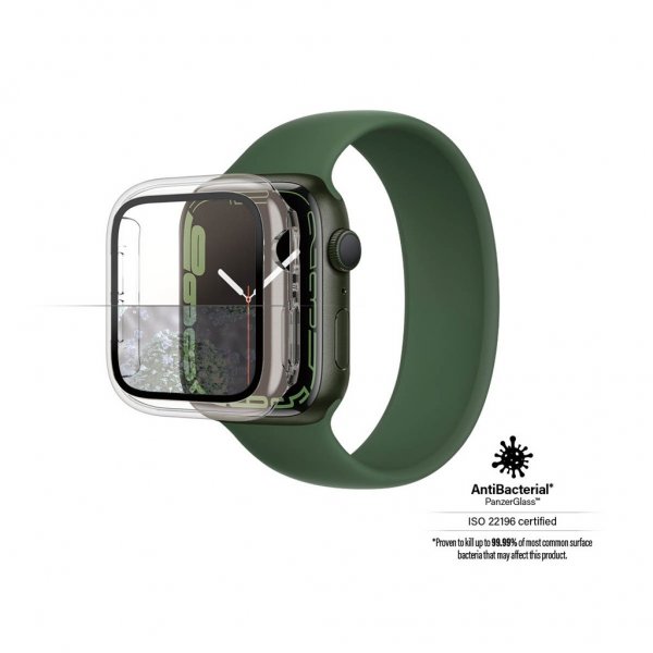 PanzerGlass Apple Watch 41mm Cover med Skærmbeskyttelse Full Body Protector Transparent