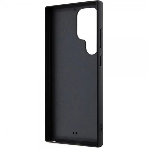 Karl Lagerfeld Samsung Galaxy S24 Ultra Cover 3D Rubber Karl & Choupette Sort