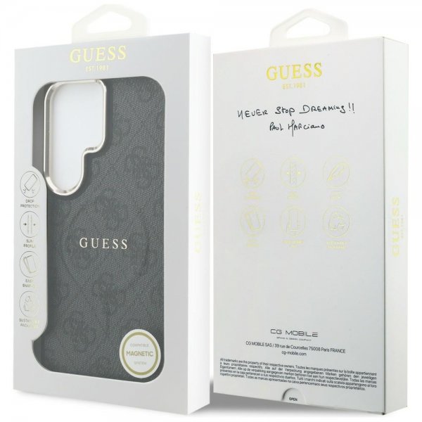 Guess Samsung Galaxy S26 Ultra Cover 4G Embossed MagSafe Sort