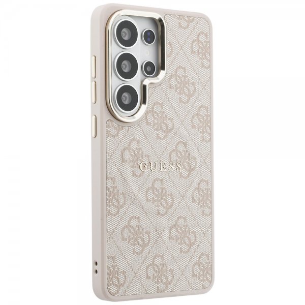 Guess Samsung Galaxy S26 Ultra Cover 4G Præget MagSafe Rosa