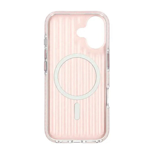 iPhone 17 Cover Bølget MagSafe Lysebrun
