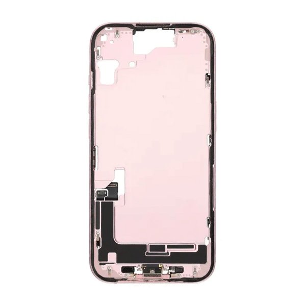 Midterramme med smådele til iPhone 15 - Pink OEM