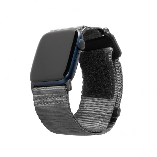 Urban Armor Gear (UAG) Apple Watch 44/45/46mm/Apple Watch Ultra Armbånd Active Strap LE Mørkegrå