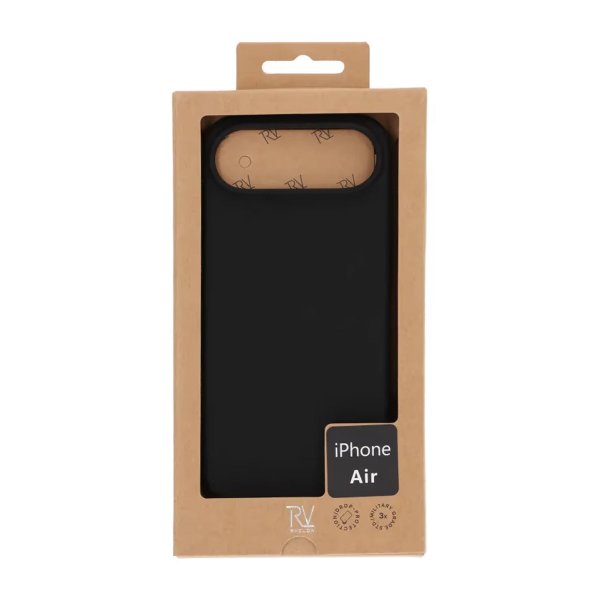 Rvelon iPhone Air Cover Silikone MagSafe Sort