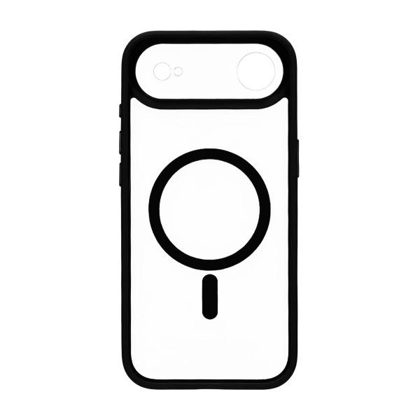iPhone Air Cover Kamera MagSafe Sort Transparent