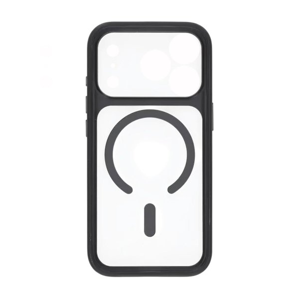 iPhone 17 Pro Cover Kameralinse MagSafe Transparent Sort