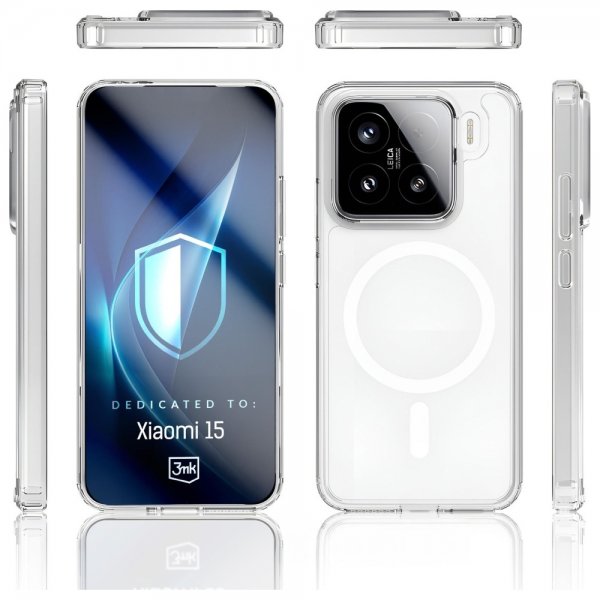 3mk Xiaomi 15 Cover Armor MagCase Transparent
