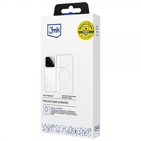 3mk Xiaomi 15 Cover Armor MagCase Transparent