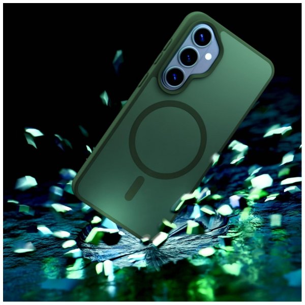 3mk Samsung Galaxy S26 Cover Smoke MagCase Grøn