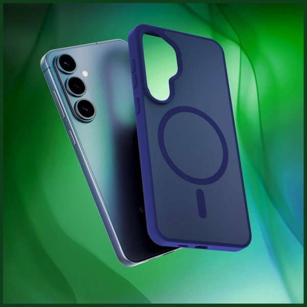 3mk Samsung Galaxy S26 Plus Cover Smoke MagCase Blå