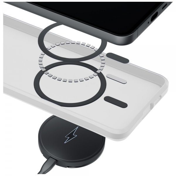 3mk Samsung Galaxy S26 Plus Cover Smoke MagCase Hvid