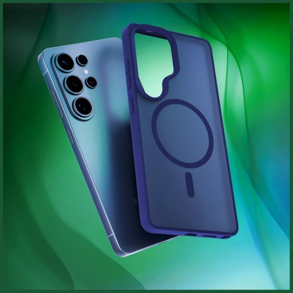 3mk Samsung Galaxy S26 Ultra Cover Smoke MagCase Blå