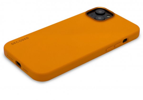 Decoded iPhone 14 Plus Skal Silicone Bagcover Apricot