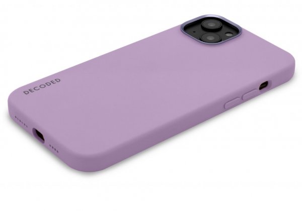 Decoded iPhone 14 Plus Cover Silikone Bagcover Lavender