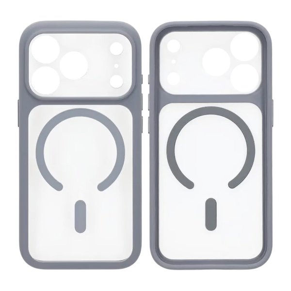 iPhone 17 Pro Max Cover Kameralinse MagSafe Grå