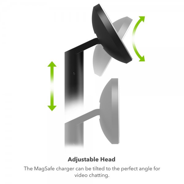 Mophie Trådløs Oplader 3-i-1 Forlængeligt Stativ MagSafe