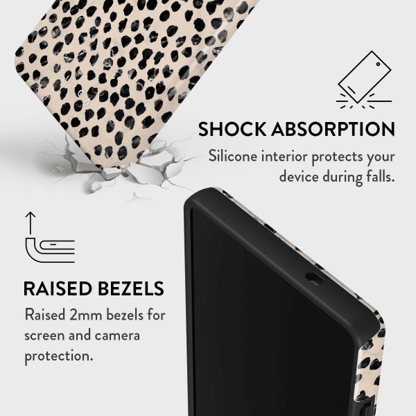 Burga Samsung Galaxy S25 Cover Tough Almond Latte