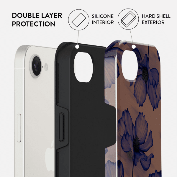 Burga iPhone 16e/iPhone 17e Cover Tough Velvet Night