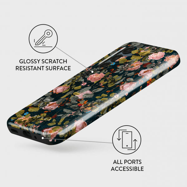 Burga Samsung Galaxy A16 Cover Tough Bloomy Garden
