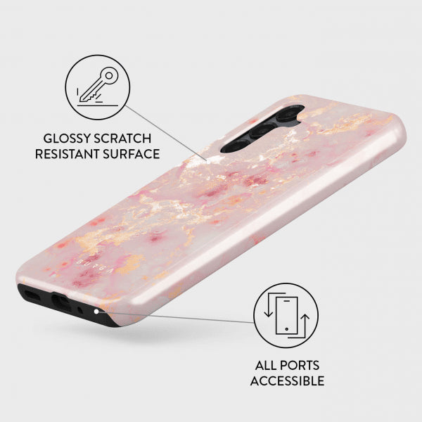 Burga Samsung Galaxy A16 Cover Tough Golden Coral