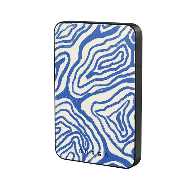 Burga Powerbank MagSafe 5000 mAh Seven Seas Grå