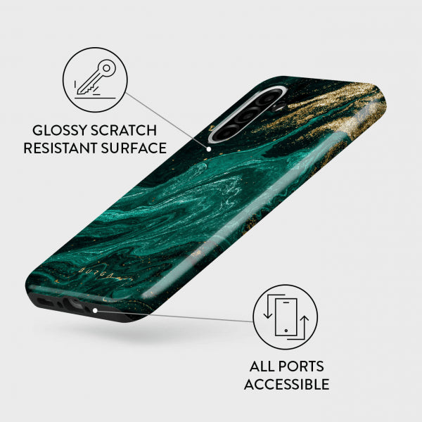 Burga Samsung Galaxy A56 Cover Tough Emerald Pool