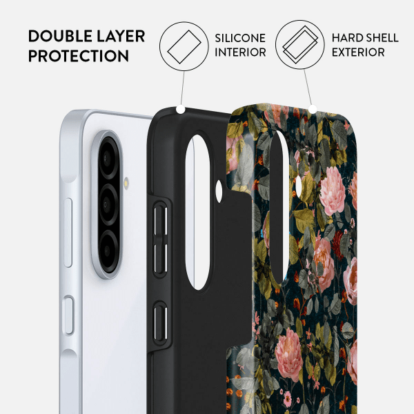 Burga Samsung Galaxy A56 Cover Tough Bloomy Garden
