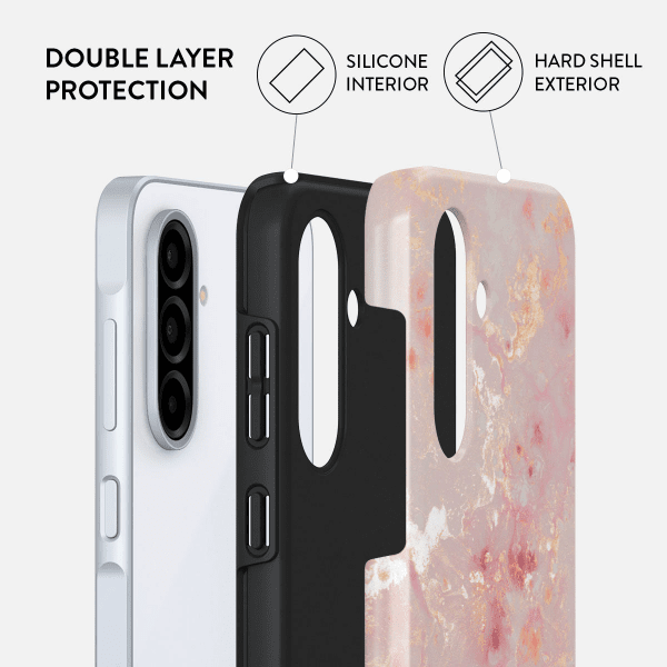 Burga Samsung Galaxy A26 Cover Tough Golden Coral