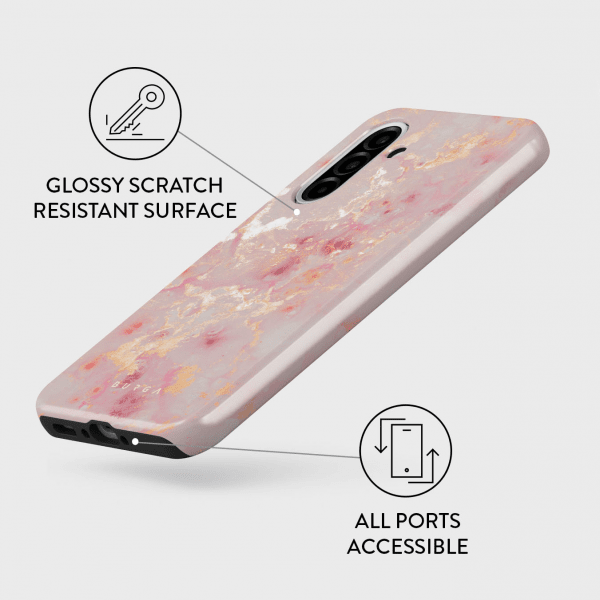 Burga Samsung Galaxy A26 Cover Tough Golden Coral
