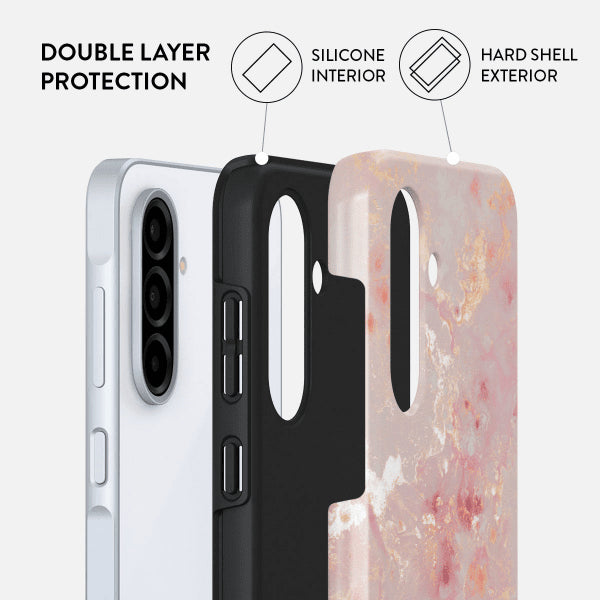 Burga Samsung Galaxy A36 Cover Tough Golden Coral