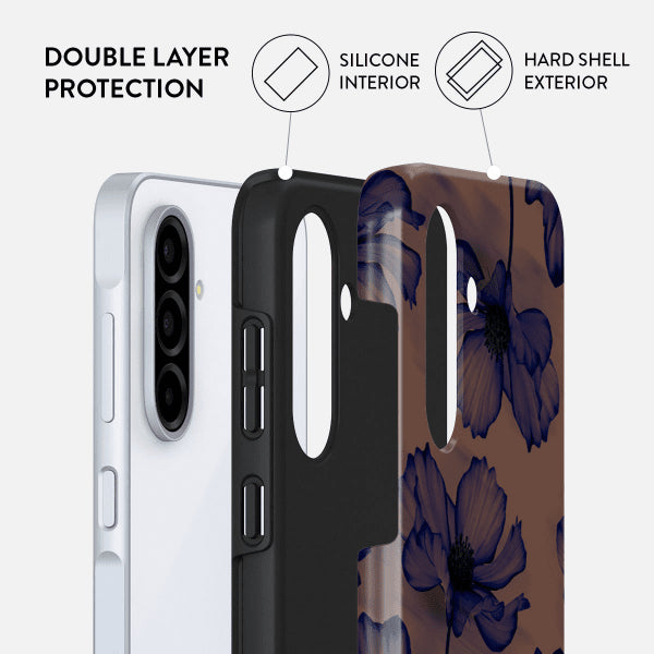 Burga Samsung Galaxy A36 Cover Tough Velvet Night