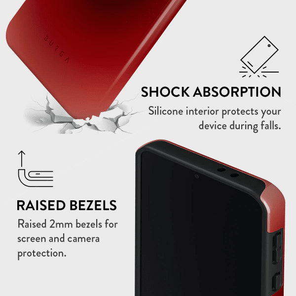 Burga Samsung Galaxy A26 Cover Tough No Talking