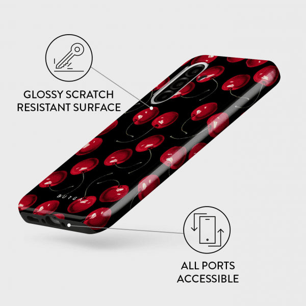 Burga Samsung Galaxy A56 Cover Tough Cherrybomb