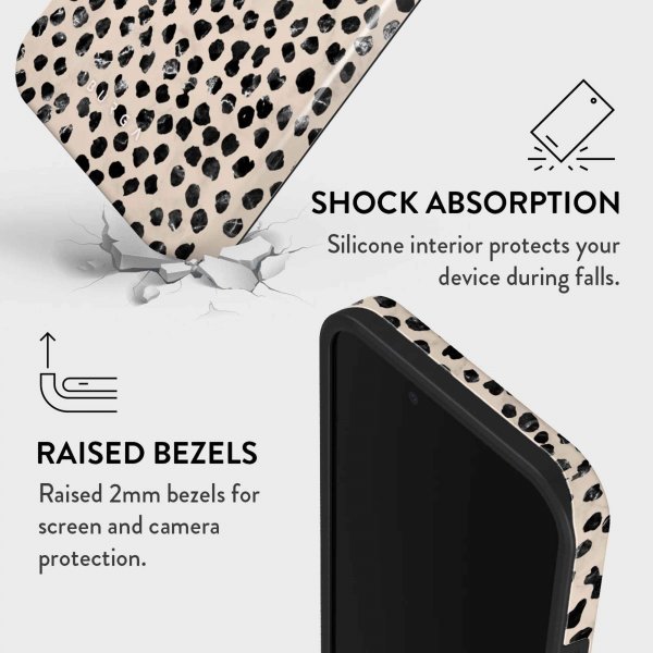 Burga iPhone 16e/iPhone 17e Cover Tough MagSafe Almond Latte