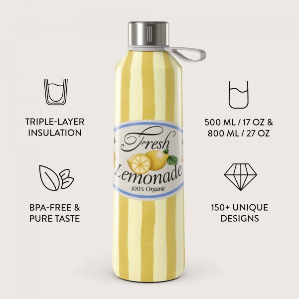 Burga Flaske Termo 500 ml Frizzante