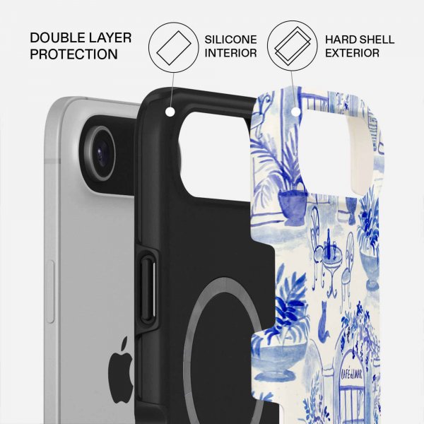 Burga iPhone Air Cover Tough MagSafe Skrivebord