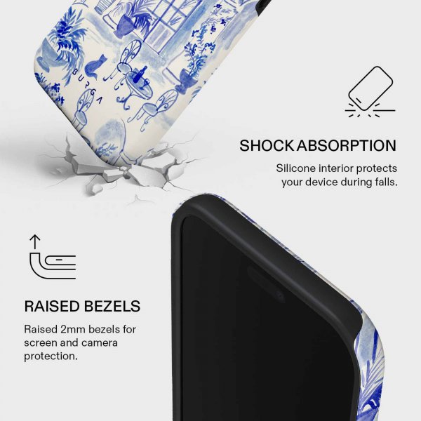 Burga iPhone Air Cover Tough MagSafe Skrivebord