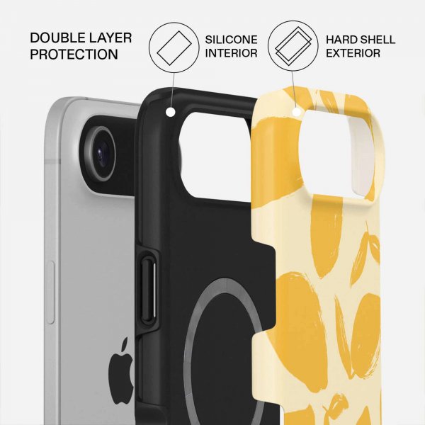 Burga iPhone Air cover Tough MagSafe Lemon Tart