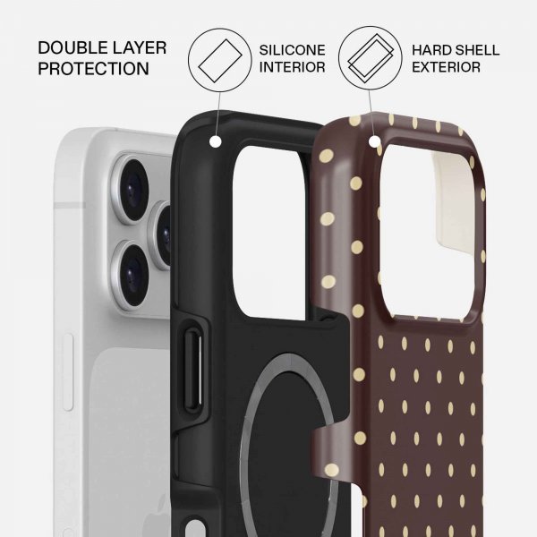Burga iPhone 17 Pro Cover Tough MagSafe Sorry Busy