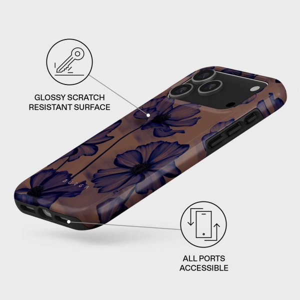 Burga iPhone 17 Pro Cover Tough MagSafe Velvet Night
