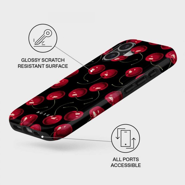 Burga iPhone 17 Cover Tough MagSafe Cherrybomb