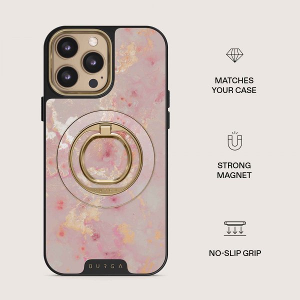 Burga Holder Mobilring MagSafe Golden Coral