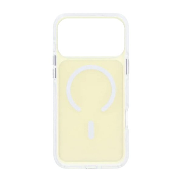 iPhone 17 Pro Max Cover Bumper MagSafe Hvid