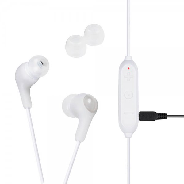 JVC Hovedtelefoner FX9BT Gumy In-Ear Trådløs Mikrofon Hvid