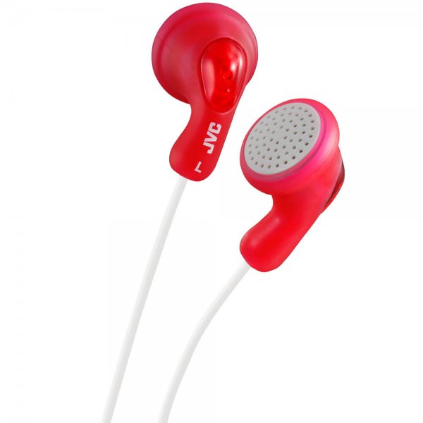 JVC Hovedtelefoner F14 Gumy In-Ear Rød