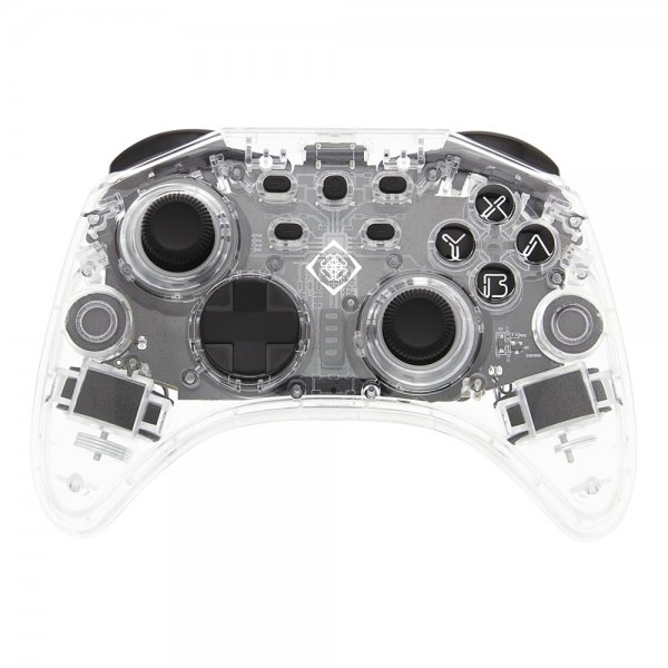 Deltaco Gaming Trådløs Controller til Nintendo Switch Transparent RGB